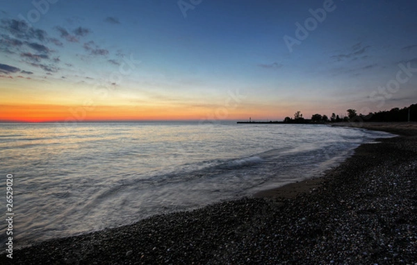 Obraz beach at sunset