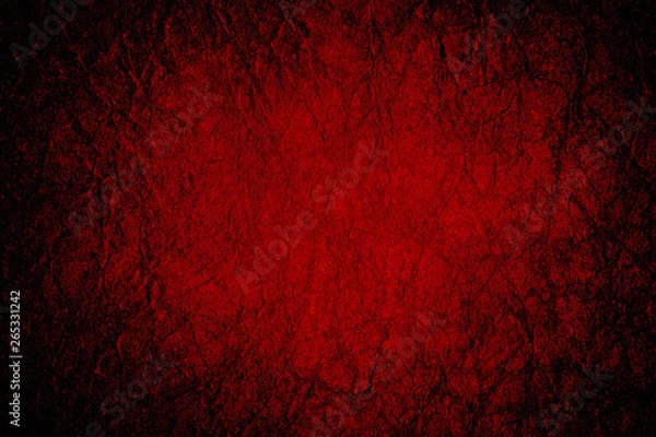 Fototapeta Highly detailed grunge red background. Illustration artwork of dry hay structure with red colors.