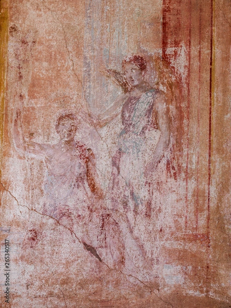 Obraz pompei pitture e colonne