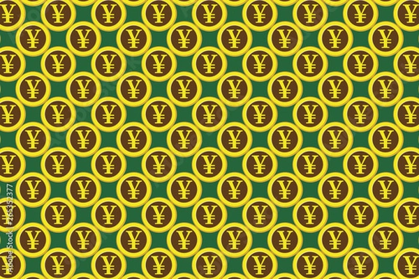 Fototapeta ビジネスイメージ素材,お金儲け,利益収入,金融経済,投資,FX取引,為替相場,米ドル,日本円,ユーロ