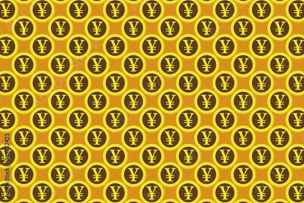 Fototapeta ビジネスイメージ素材,お金儲け,利益収入,金融経済,投資,FX取引,為替相場,米ドル,日本円,ユーロ