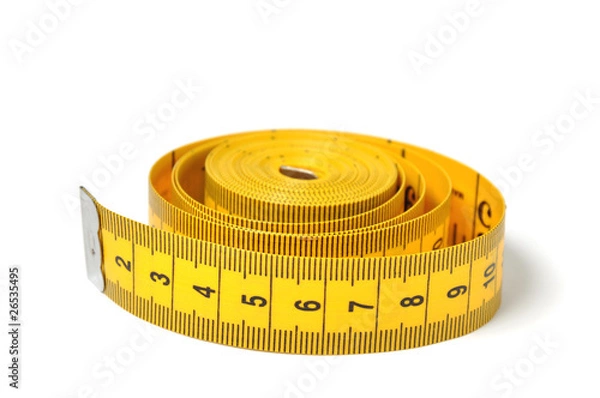 Obraz Measure tape over white