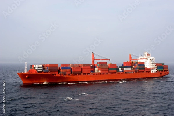 Obraz cargo ship