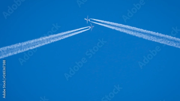 Obraz Airplane Near Miss