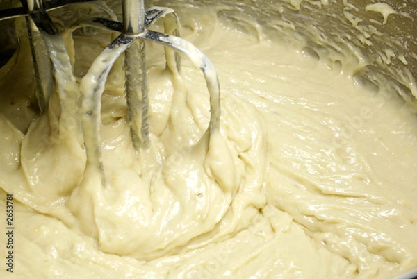 Obraz mixing batter