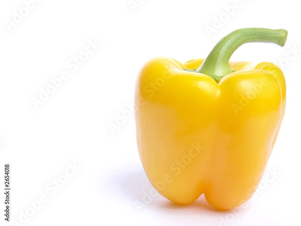 Fototapeta fresh yellow paprika