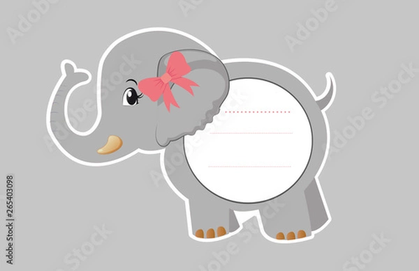 Obraz Invitacion Elefante