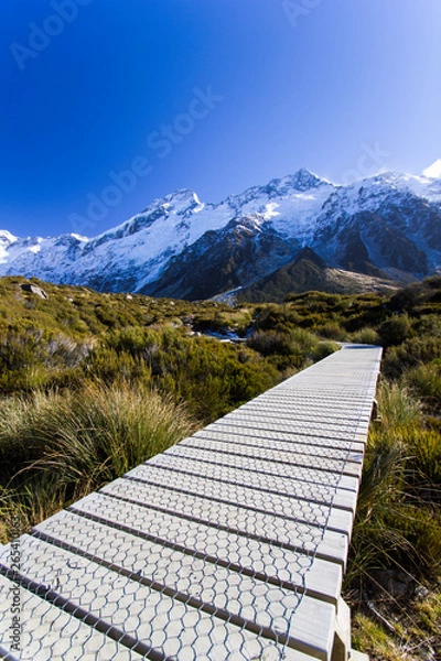 Obraz path in the mountains
