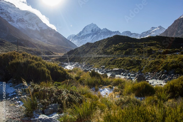 Obraz Bridge in the mountains