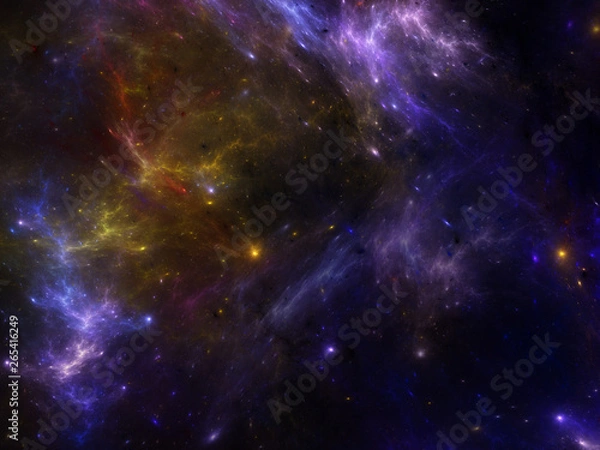 Fototapeta space nebula