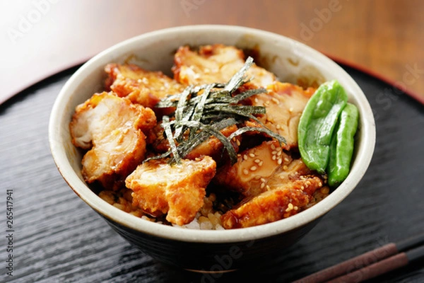 Fototapeta からあげ丼