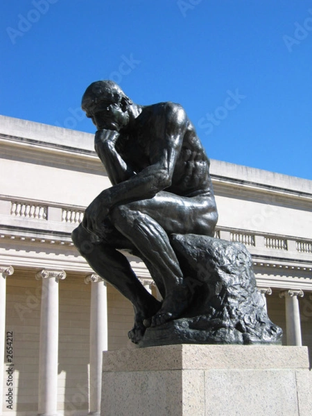 Obraz the thinker from rodin