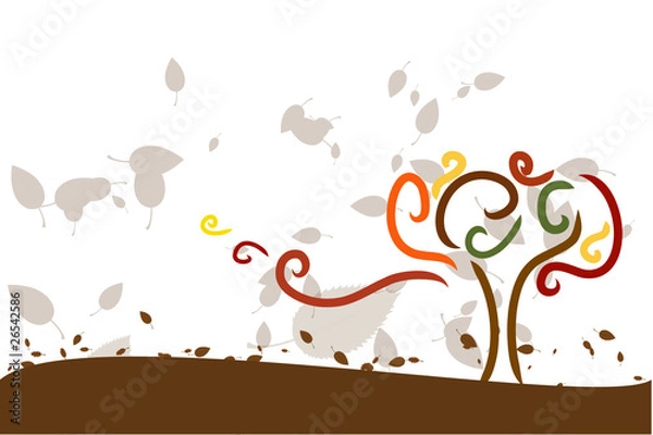 Obraz Astratto autunno