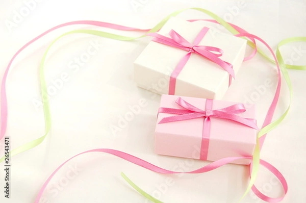 Fototapeta 2個のプレゼント