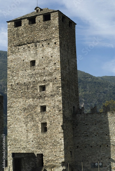Fototapeta Bellinzona, Svizzera