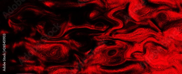 Obraz Abstract liquid background. Digital art abstract pattern.