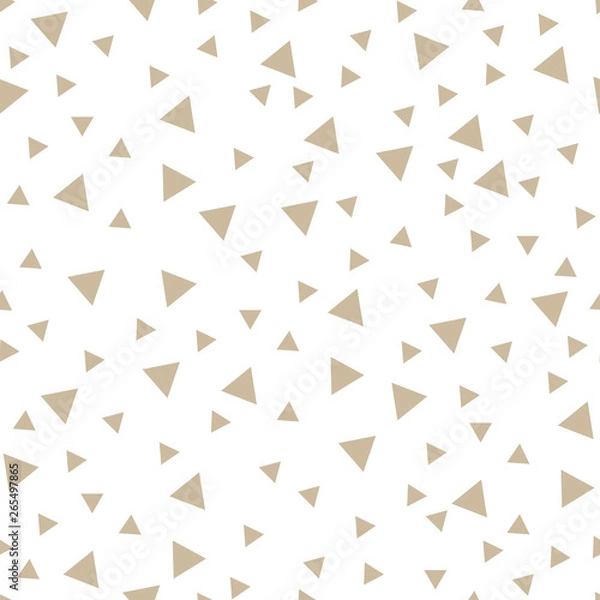 Fototapeta Seamless triangle pattern, vector background
