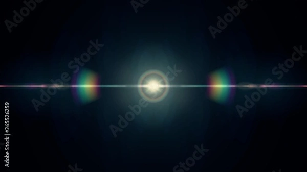 Fototapeta flash lights optical lens flares shiny illustration art background new natural lighting lamp rays effect colorful bright stock image