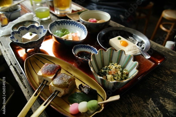 Fototapeta 日本の豆腐料理