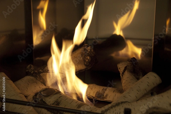 Obraz Kaminfeuer