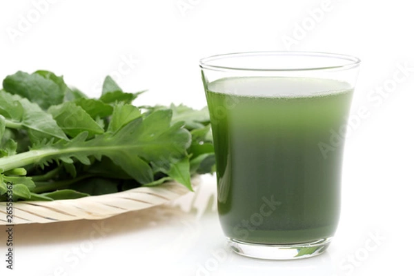 Fototapeta 青汁　野菜ジュース