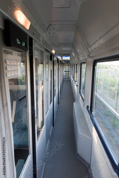 Obraz Train corridor