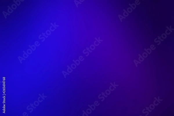 Fototapeta Gradient blue background with purple color. The background for your text.