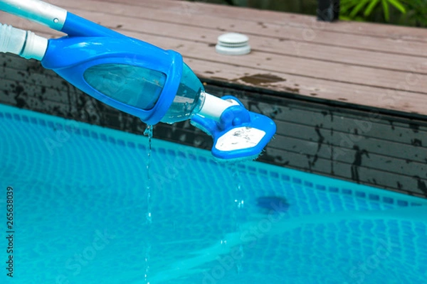 Obraz pool cleaning