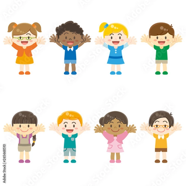 Fototapeta 世界の子供達