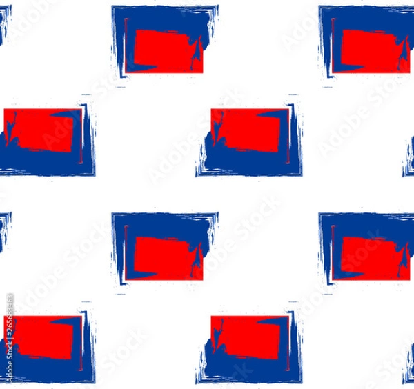 Obraz Seamless geometric pattern.Can be used for wallpaper,fabric, web page background, surface textures.