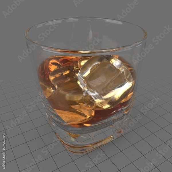 Obraz Szklanka whisky 1