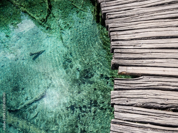 Obraz clear water way