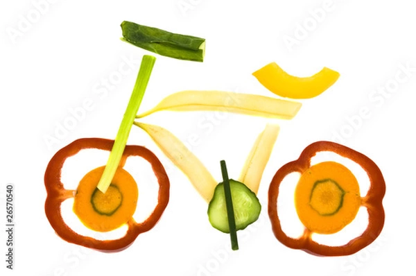 Obraz Vegetable bike