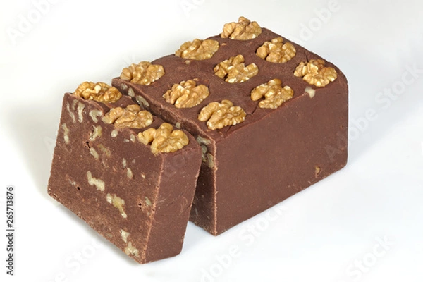 Fototapeta halva with walnut