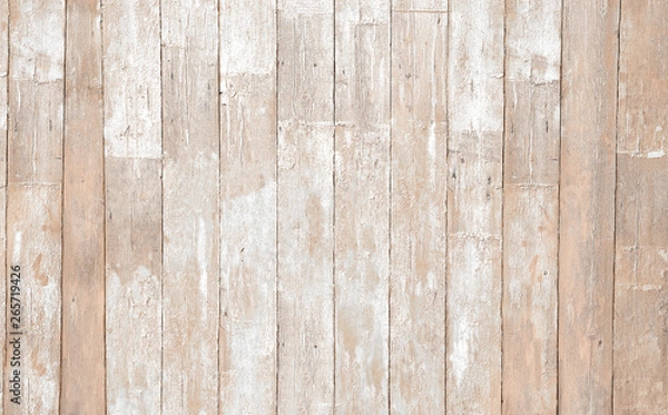 Obraz Rustykalne białe tło drewna