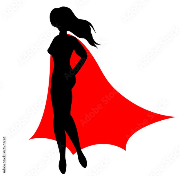 Obraz Super heroine