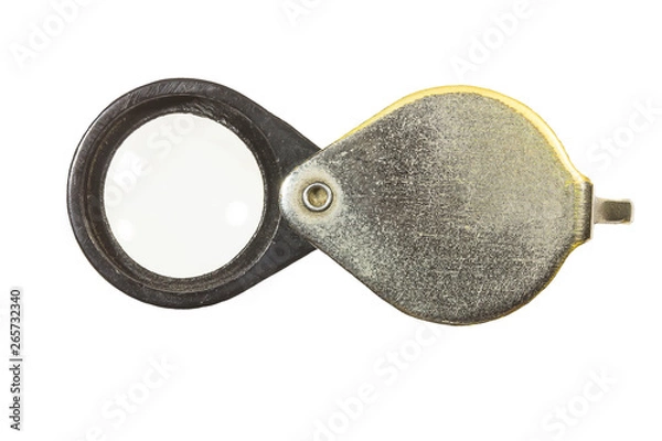 Obraz Magnifying Glass for Diamonds Or see the amulet