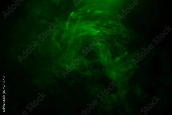 Obraz green smoke texture background