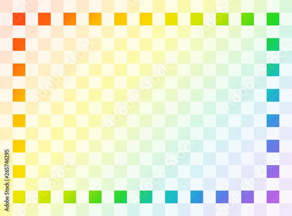 Obraz 虹のフレーム