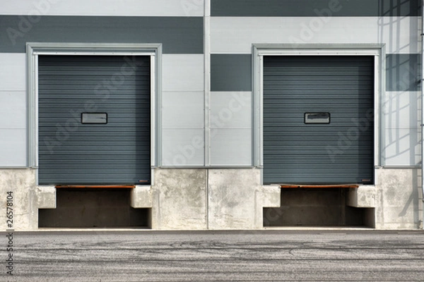Fototapeta Loading dock