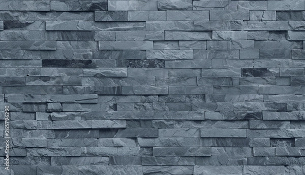 Obraz Stripe stone wall pattern, seamless texture.