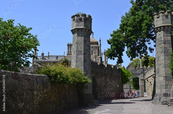 Obraz the Vorontsov Palace with the Park and sculptures