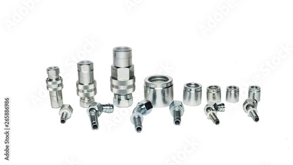 Fototapeta tools on white background