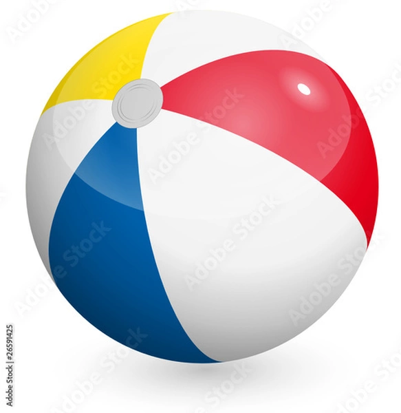 Obraz Beach Ball Vector