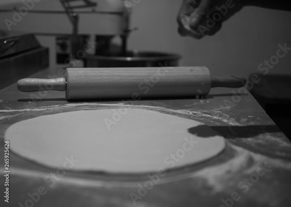 Fototapeta pizza making