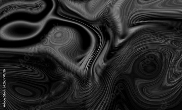 Obraz Abstract liquid background. Digital art abstract pattern.