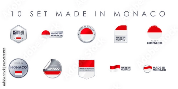 Fototapeta MADE IN MONACO