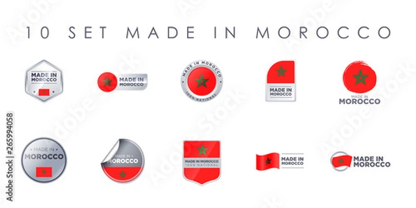 Fototapeta MADE IN MOROCCO