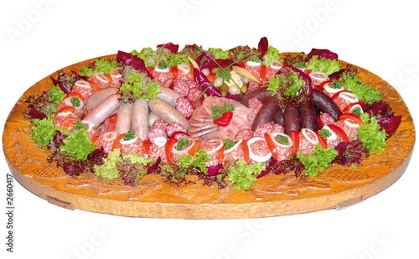 Obraz schlachteplatte