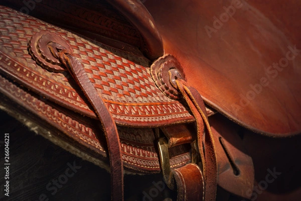 Obraz Western Saddle
